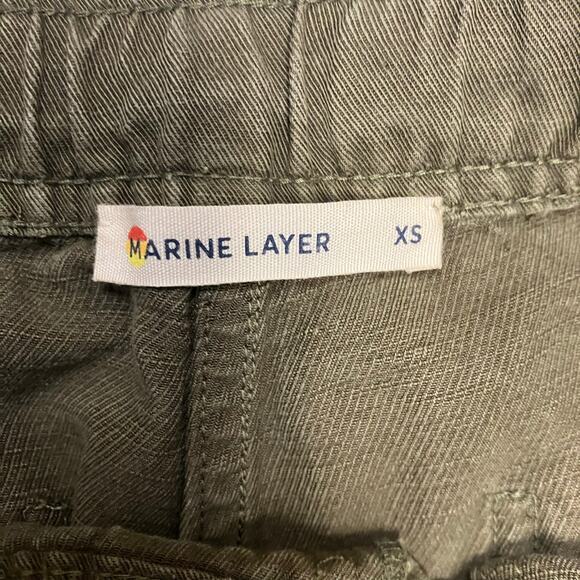 Marine Layer Women's Olive Green Joggers Size XS - Picture 5 of 9